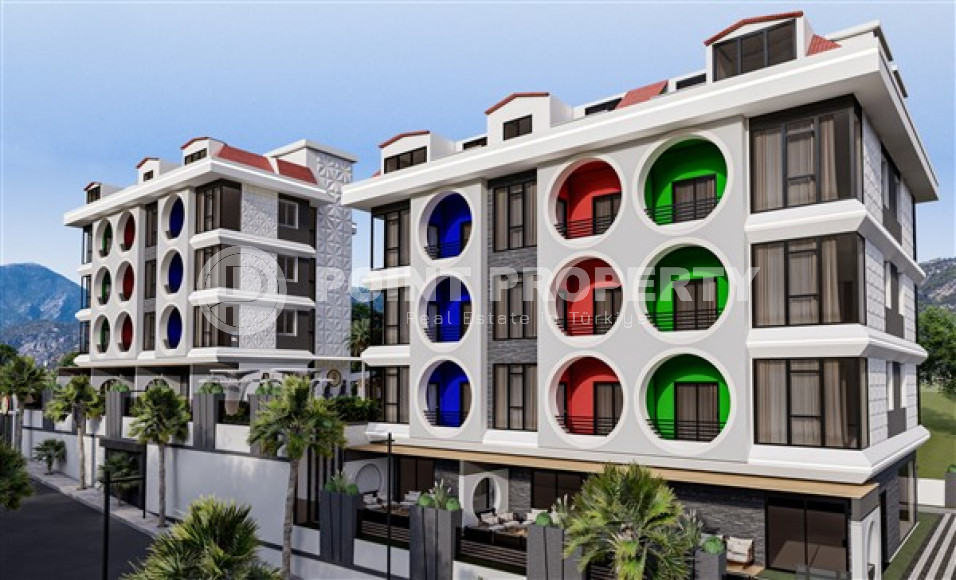 Двухкомнатная квартира, 47м², в строящемся комплексе с оптимальной инфраструктурой, в Махмутларе, Аланья-id-1462-фото-3