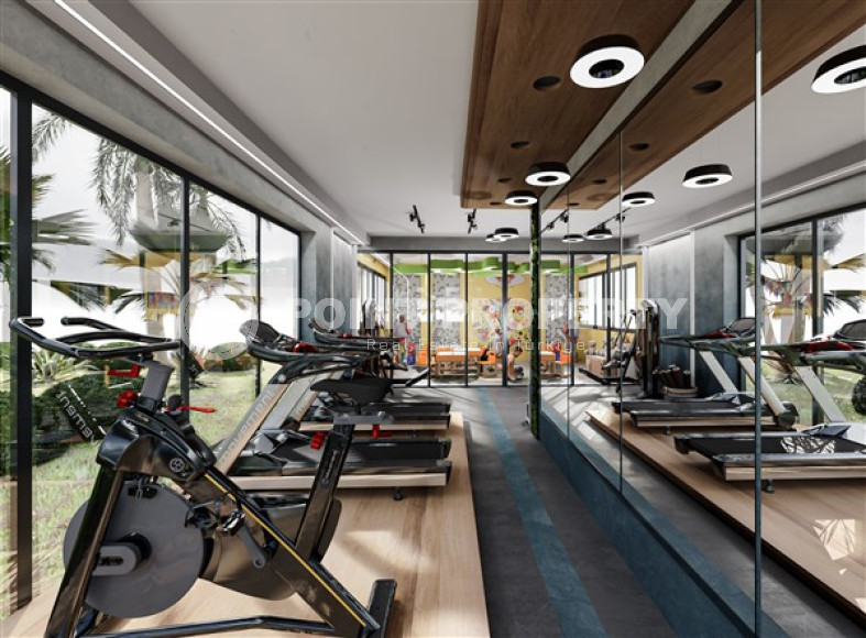 Двухкомнатная квартира, 47м², в строящемся комплексе с оптимальной инфраструктурой, в Махмутларе, Аланья-id-1462-фото-4