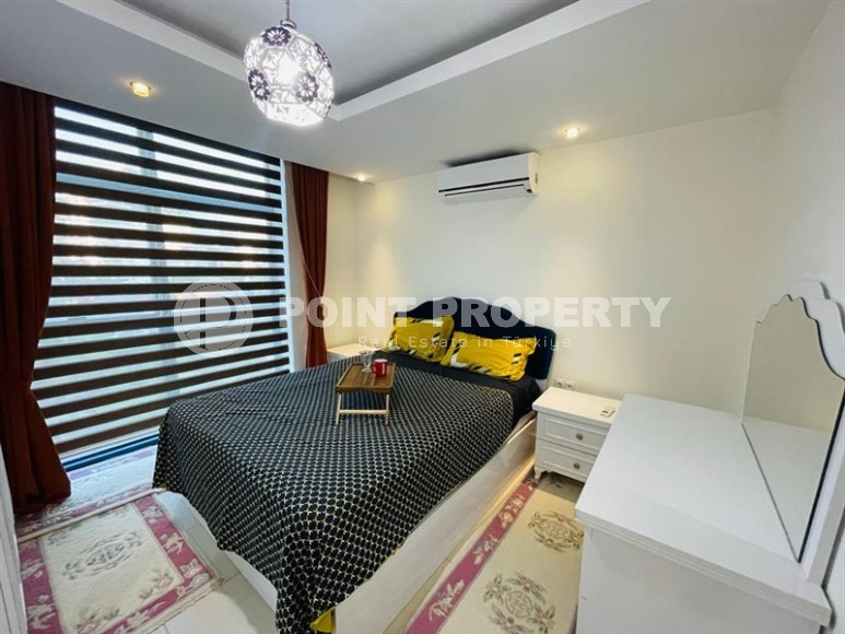 Стильная квартира с современным дизайном, в 800 метрах от моря, в центре спокойного района Аланьи - Джикджилли-id-5906-фото-5