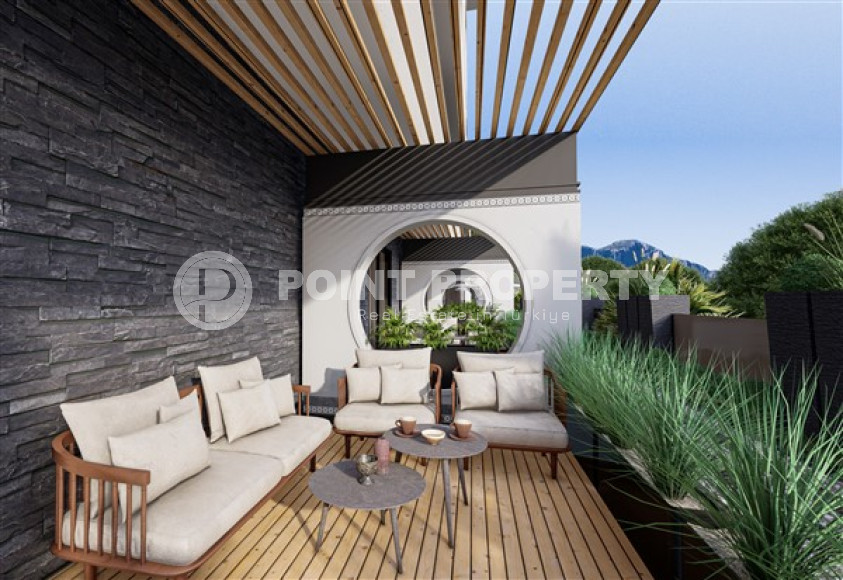 Двухкомнатная квартира, 47м², в строящемся комплексе с оптимальной инфраструктурой, в Махмутларе, Аланья-id-1462-фото-5