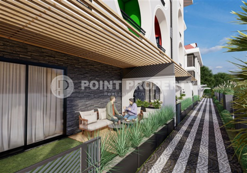 Двухкомнатная квартира, 47м², в строящемся комплексе с оптимальной инфраструктурой, в Махмутларе, Аланья-id-1462-фото-8