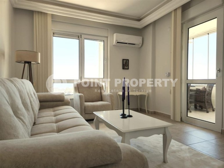 Panoramic apartment with sea and mountain views in a quiet, comfortable area of Alanya - Cikcilli-id-5908-photo-2