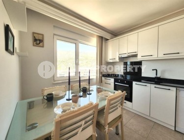 Panoramic apartment with sea and mountain views in a quiet, comfortable area of Alanya - Cikcilli-id-5908-photo-3