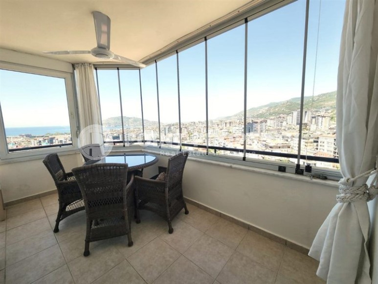 Panoramic apartment with sea and mountain views in a quiet, comfortable area of Alanya - Cikcilli-id-5908-photo-8