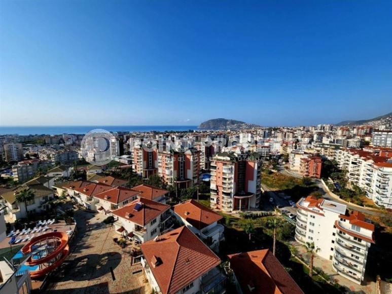 Panoramic apartment with sea and mountain views in a quiet, comfortable area of Alanya - Cikcilli-id-5908-photo-19