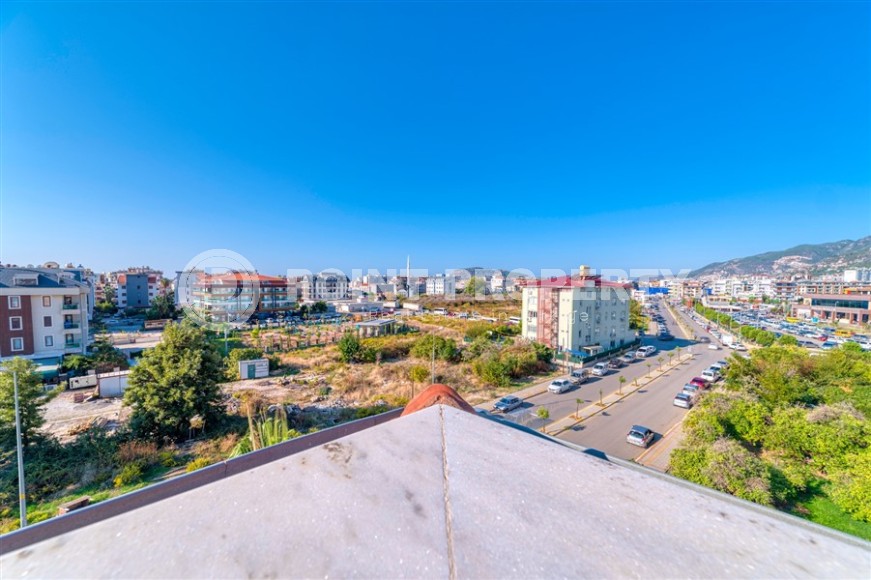 Большая современная квартира с новым ремонтом, стильной мебелью и бытовой техникой, в районе Оба-id-5910-фото-21