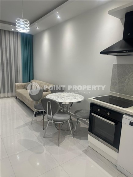 Небольшие апартаменты планировкой 1+1, в новом жилом комплексе в центральном районе города Аланья-id-5345-фото-10