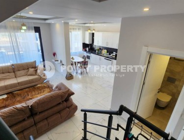 Новая меблированная квартира 2+1, расположенная на 4-м этаже с мансардой, в благоустроенном, уютном районе Аланьи - Оба-id-5914-фото-2