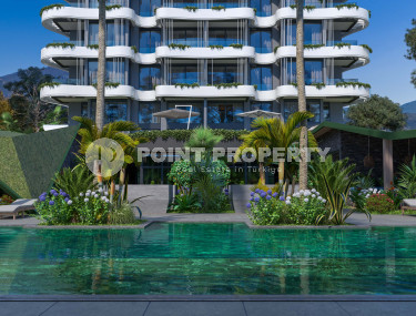 Premium class investment project in the ecologically clean area of Kargicak, just 20 meters from the sea.-id-1002-photo-2