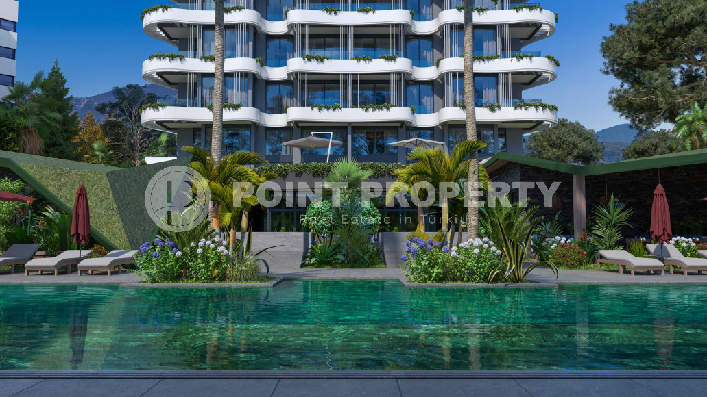 Premium class investment project in the ecologically clean area of Kargicak, just 20 meters from the sea.-id-1002-photo-2