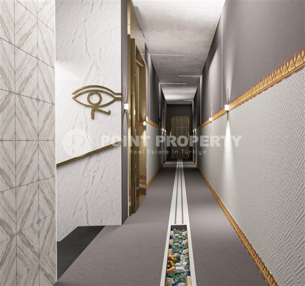 Двухкомнатная квартира, 47м², в строящемся комплексе с оптимальной инфраструктурой, в Махмутларе, Аланья-id-1462-фото-28