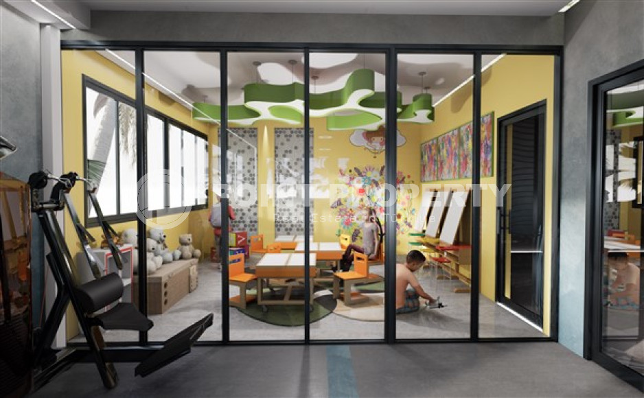 Двухкомнатная квартира, 47м², в строящемся комплексе с оптимальной инфраструктурой, в Махмутларе, Аланья-id-1462-фото-30