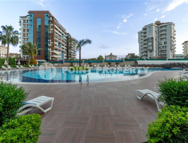Furnished three-bedroom apartment, 140m², in a luxury complex in Alanya - Cikcilli-id-1463-photo-4