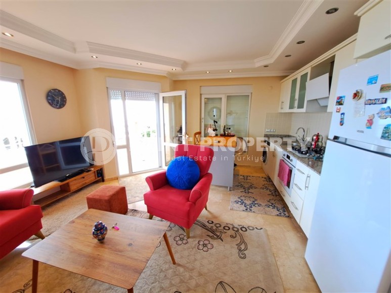 Панорамная квартира с роскошными видами на море, Торосские горы и крепость Аланьи, в элитном районе - Бекташ-id-5920-фото-2