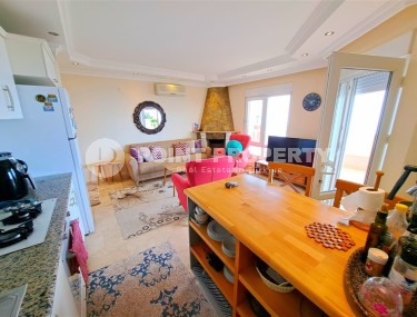 Панорамная квартира с роскошными видами на море, Торосские горы и крепость Аланьи, в элитном районе - Бекташ-id-5920-фото-3