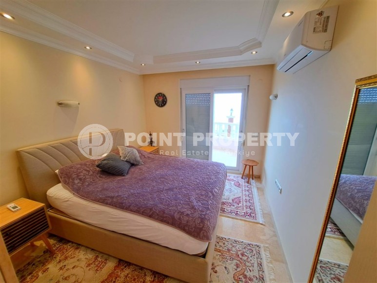 Панорамная квартира с роскошными видами на море, Торосские горы и крепость Аланьи, в элитном районе - Бекташ-id-5920-фото-4