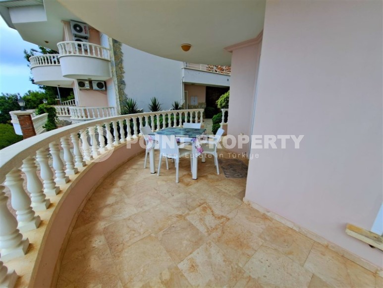 Панорамная квартира с роскошными видами на море, Торосские горы и крепость Аланьи, в элитном районе - Бекташ-id-5920-фото-9