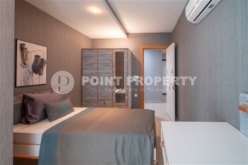 Furnished three-bedroom apartment, 140m², in a luxury complex in Alanya - Cikcilli-id-1463-photo-20