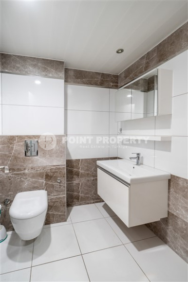 Furnished three-bedroom apartment, 140m², in a luxury complex in Alanya - Cikcilli-id-1463-photo-23