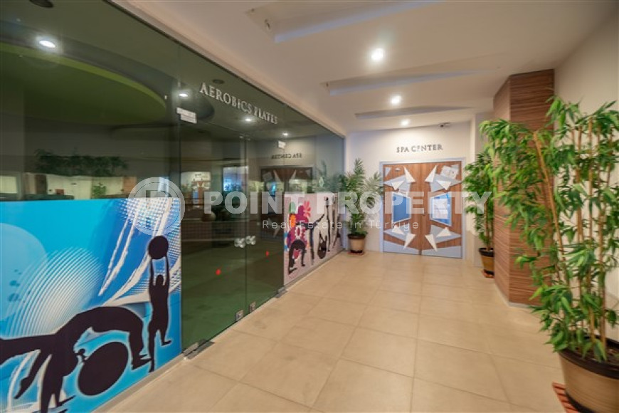 Furnished three-bedroom apartment, 140m², in a luxury complex in Alanya - Cikcilli-id-1463-photo-34