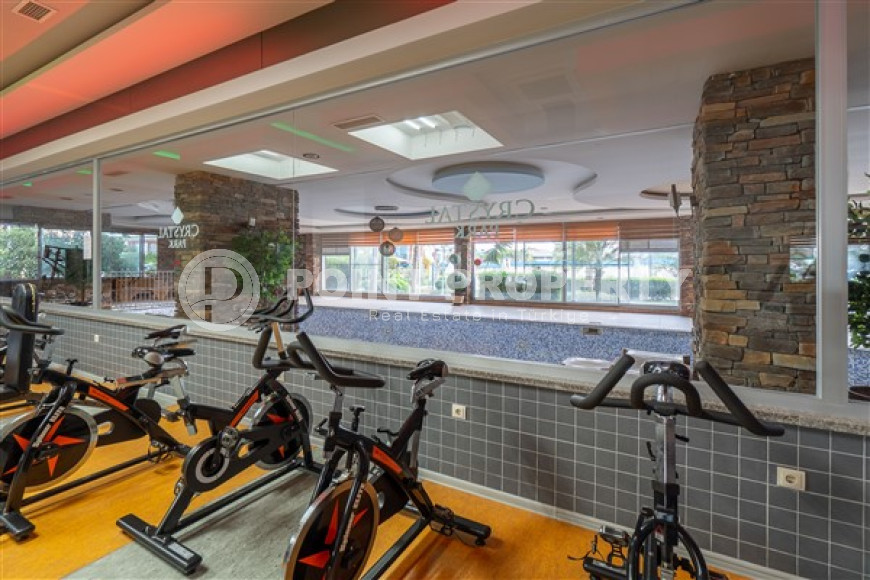 Furnished three-bedroom apartment, 140m², in a luxury complex in Alanya - Cikcilli-id-1463-photo-35