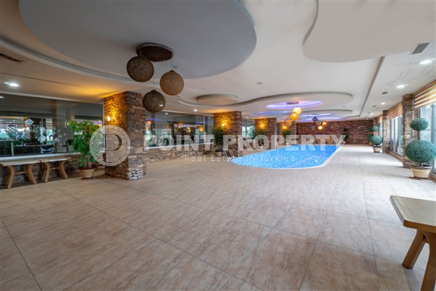 Furnished three-bedroom apartment, 140m², in a luxury complex in Alanya - Cikcilli-id-1463-photo-37