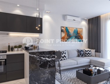 Apartment 1+1, on an area of 50 m2, in a residential complex under construction, in a promising area of Alanya - Avsallar-id-5939-photo-2