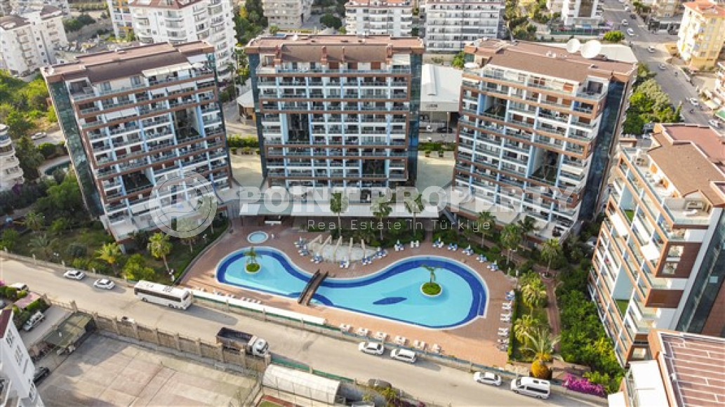 Furnished three-bedroom apartment, 140m², in a luxury complex in Alanya - Cikcilli-id-1463-photo-43