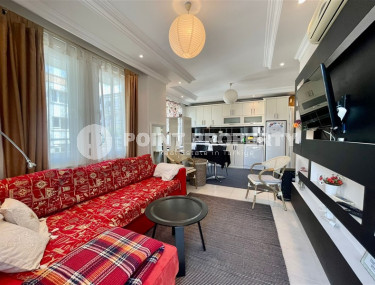 Furnished one bedroom apartment, 60m², in the center of Alanya in a complex with a swimming pool-id-1464-photo-3