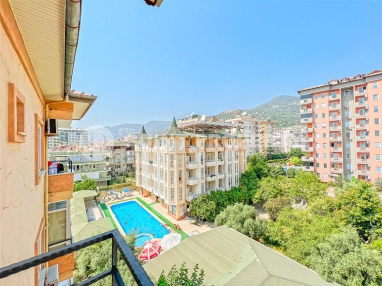 Комфортабельная квартира с классическим дизайном в 700 метрах от моря, в центре Аланьи-id-5945-фото-15