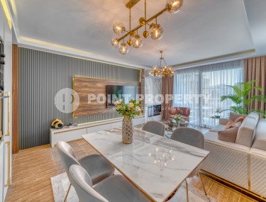 Роскошные трехкомнатные апартаменты в резиденции с инфраструктурой отельного типа в районе Оба, 850 метров к морю-id-5946-фото-3