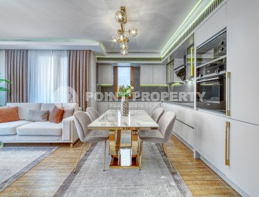 Роскошные трехкомнатные апартаменты в резиденции с инфраструктурой отельного типа в районе Оба, 850 метров к морю-id-5946-фото-4