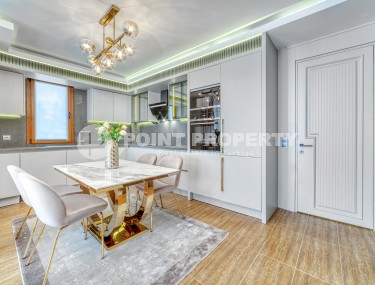 Роскошные трехкомнатные апартаменты в резиденции с инфраструктурой отельного типа в районе Оба, 850 метров к морю-id-5946-фото-5