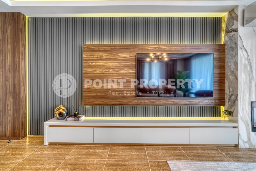 Роскошные трехкомнатные апартаменты в резиденции с инфраструктурой отельного типа в районе Оба, 850 метров к морю-id-5946-фото-7