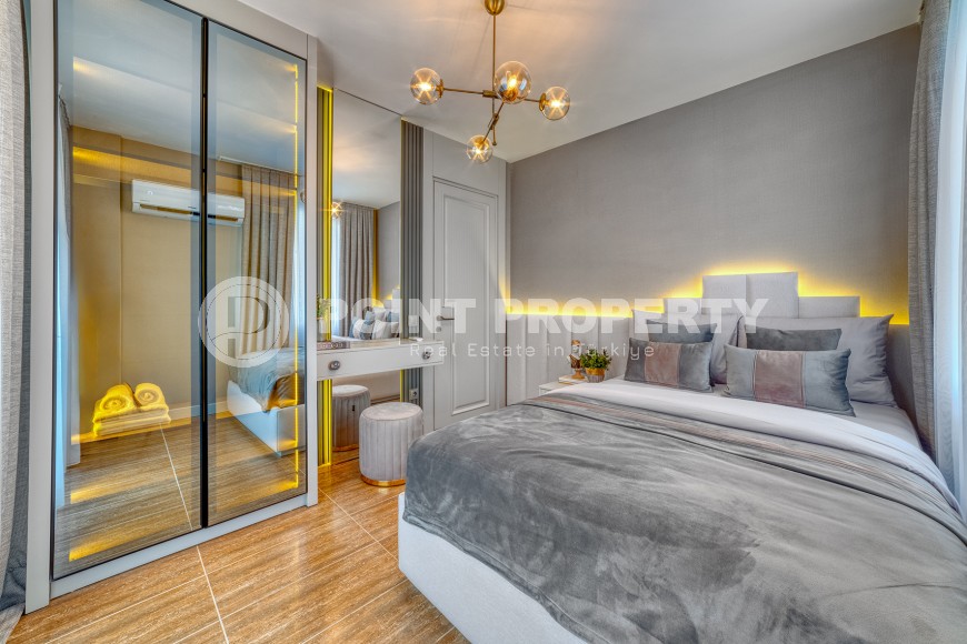 Роскошные трехкомнатные апартаменты в резиденции с инфраструктурой отельного типа в районе Оба, 850 метров к морю-id-5946-фото-12