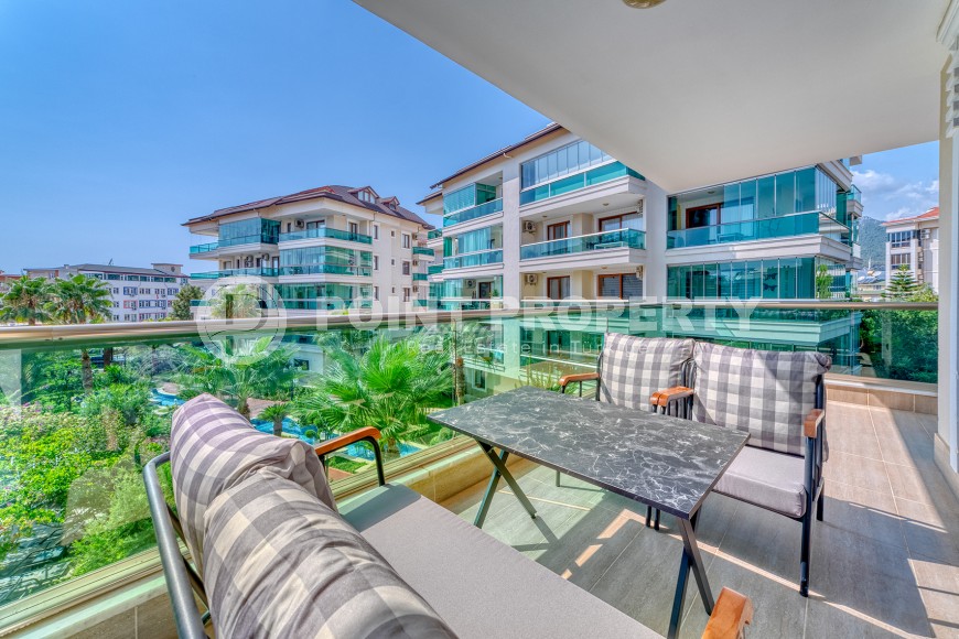 Роскошные трехкомнатные апартаменты в резиденции с инфраструктурой отельного типа в районе Оба, 850 метров к морю-id-5946-фото-17