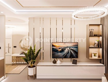 Compact apartment 1+1, with a total area of 55 m2, in a residential complex under construction in the Mahmutlar area-id-5950-photo-3