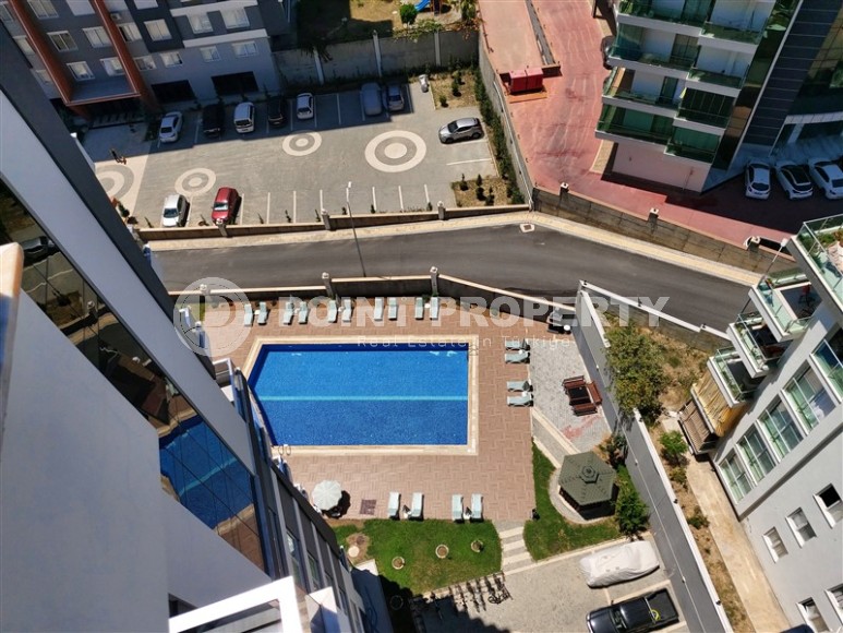 Панорамная двухуровневая квартира с видом на Торосские горы, в 700 метрах от моря, в центре района Махмутлар-id-5956-фото-20