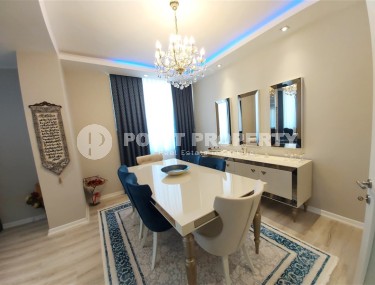 Панорамная двухуровневая квартира с видом на Торосские горы, в 700 метрах от моря, в центре района Махмутлар-id-5956-фото-3