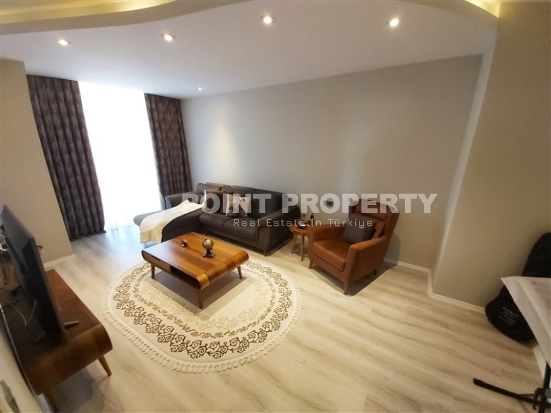 Панорамная двухуровневая квартира с видом на Торосские горы, в 700 метрах от моря, в центре района Махмутлар-id-5956-фото-9