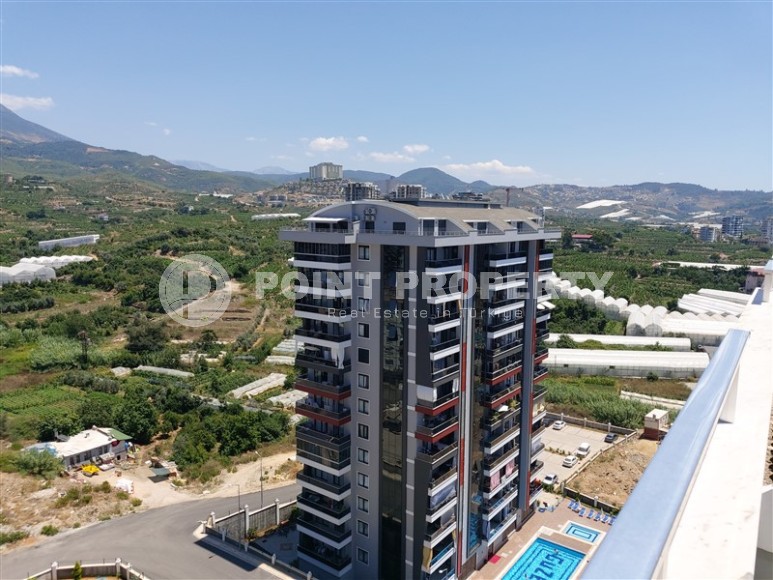 Панорамная двухуровневая квартира с видом на Торосские горы, в 700 метрах от моря, в центре района Махмутлар-id-5956-фото-27