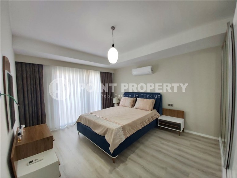 Панорамная двухуровневая квартира с видом на Торосские горы, в 700 метрах от моря, в центре района Махмутлар-id-5956-фото-5