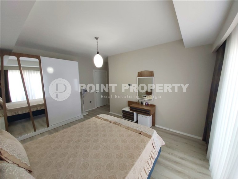 Панорамная двухуровневая квартира с видом на Торосские горы, в 700 метрах от моря, в центре района Махмутлар-id-5956-фото-7