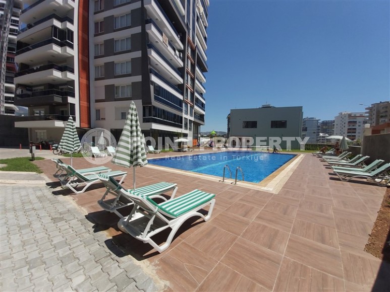 Панорамная двухуровневая квартира с видом на Торосские горы, в 700 метрах от моря, в центре района Махмутлар-id-5956-фото-24