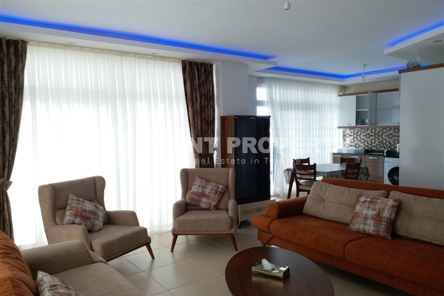 Duplex with panoramic sea views, on the 14th floor with attic, in the center of the modern area of Alanya - Mahmutlar-id-5957-photo-2