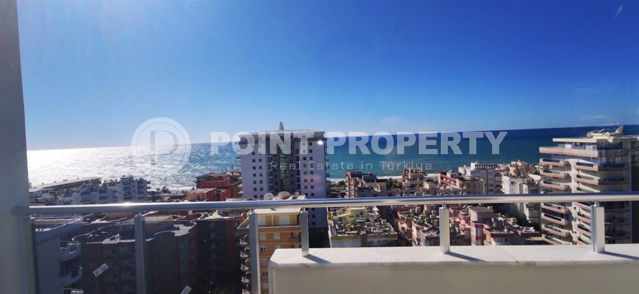 Duplex with panoramic sea views, on the 14th floor with attic, in the center of the modern area of Alanya - Mahmutlar-id-5957-photo-10