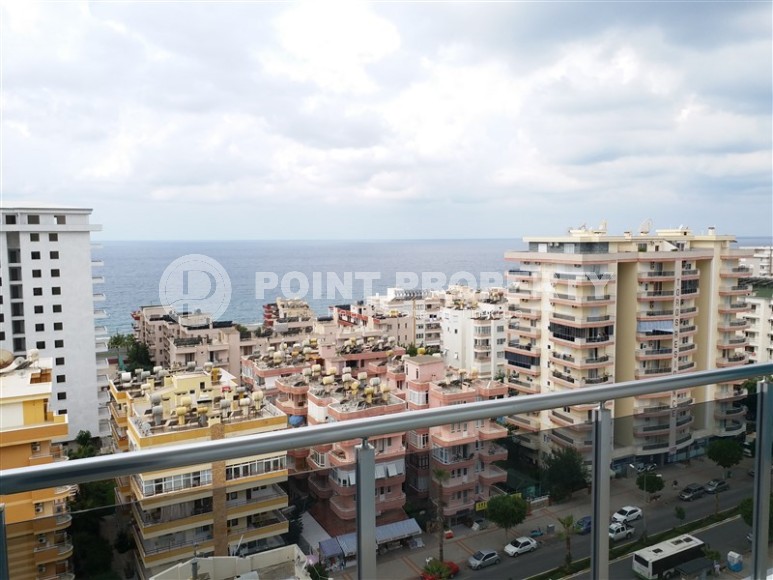 Duplex with panoramic sea views, on the 14th floor with attic, in the center of the modern area of Alanya - Mahmutlar-id-5957-photo-11